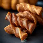 Peanut Butter and Pumpkin Chew Twists for Dogs