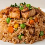 Grilled Chicken Fried Rice