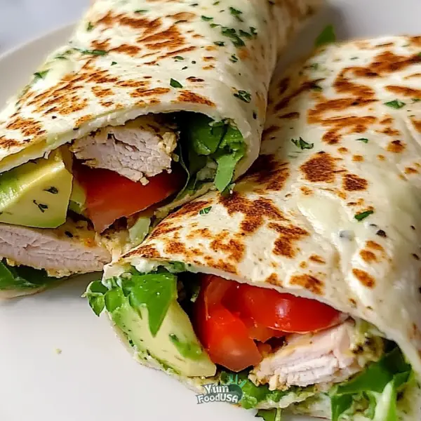 Keto Pepper Jack Turkey Wraps