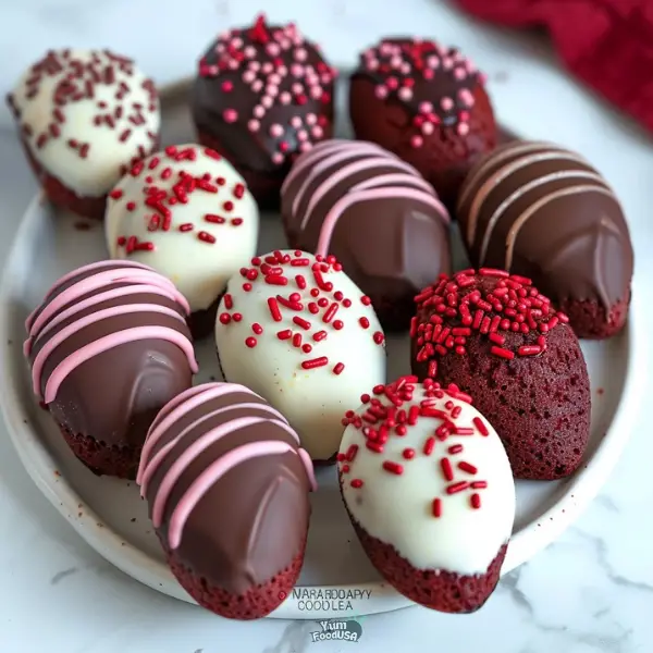 Red Velvet Madeleines