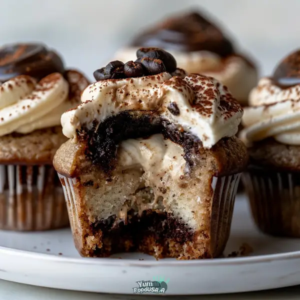 Vanilla Tiramisu Cupcakes