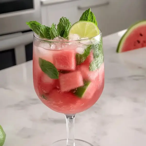 Non-Alcohol Watermelon Mojito
