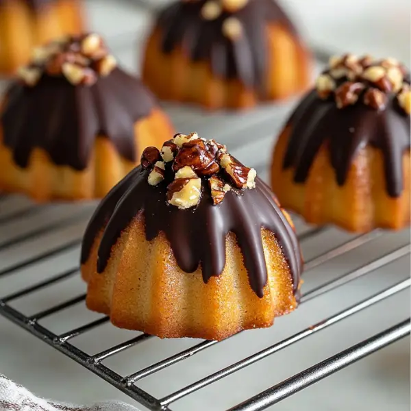 Chocolate Dipped Madeleines