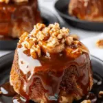Upside-Down Bananas Foster Lava Cake