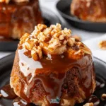 Upside-Down Bananas Foster Lava Cake