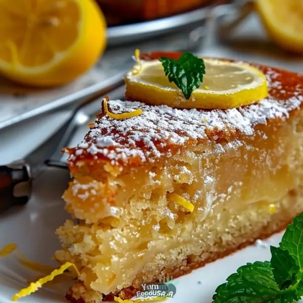 Gooey Lemon Butter Cake