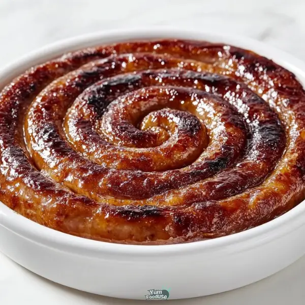 Oven-Roasted Spiral Sausage