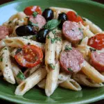 Creamy Princess Sausage Pasta