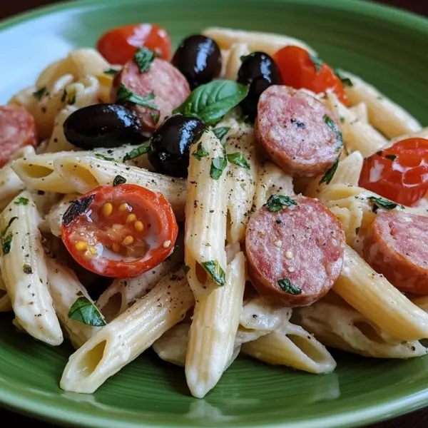 Creamy Princess Sausage Pasta