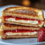 Strawberry Cream Cheese Stuffed French Toast