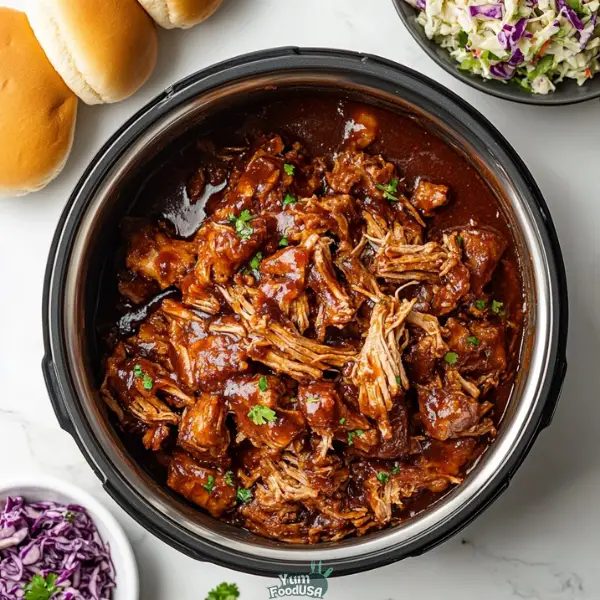 Dr Pepper Pulled Pork Sandwiches