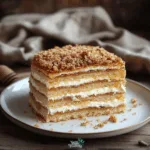 Sweet Russian Honey Cake (Medovik)