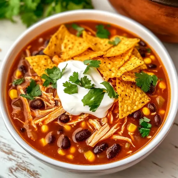 Authentic Chicken Tortilla Soup