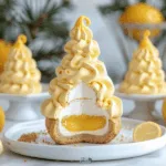 Light choux pastries filled with lemon cream
