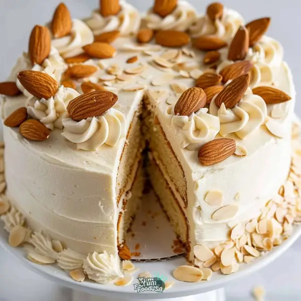 Almond Cream White Cake