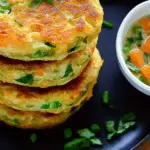 Cheesy Baked Vegetable Fritters