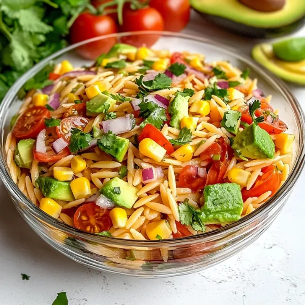 Mexican Orzo Pasta Salad