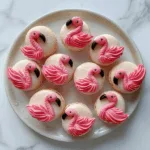 Pink Flamingo Macarons