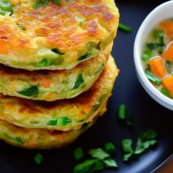 Cheesy Baked Vegetable Fritters