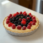 No-Bake Protein Cheesecake with Fresh Berries