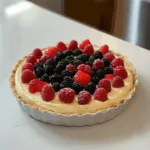 No-Bake Protein Cheesecake with Fresh Berries