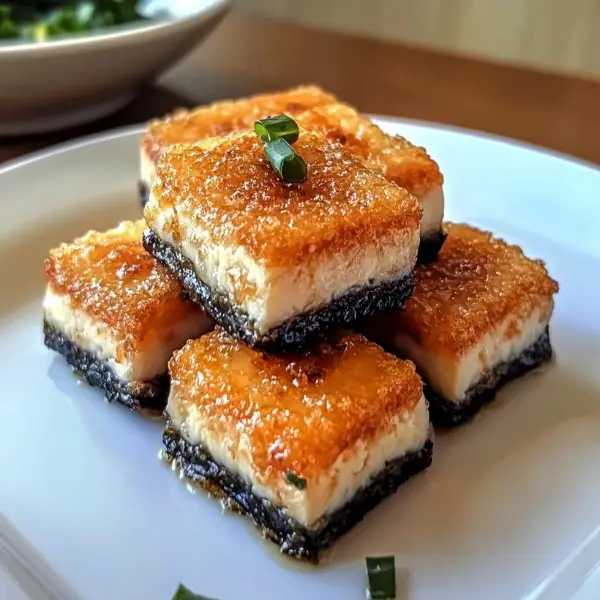 Crispy Nori-Wrapped Tofu Bites