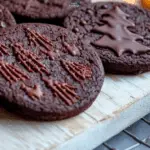 Festive Chocolate Christmas Cookies
