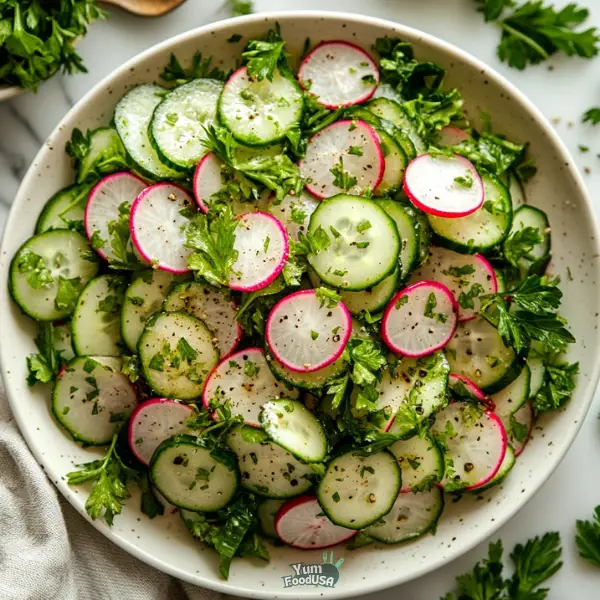 Creamy Radish Salad