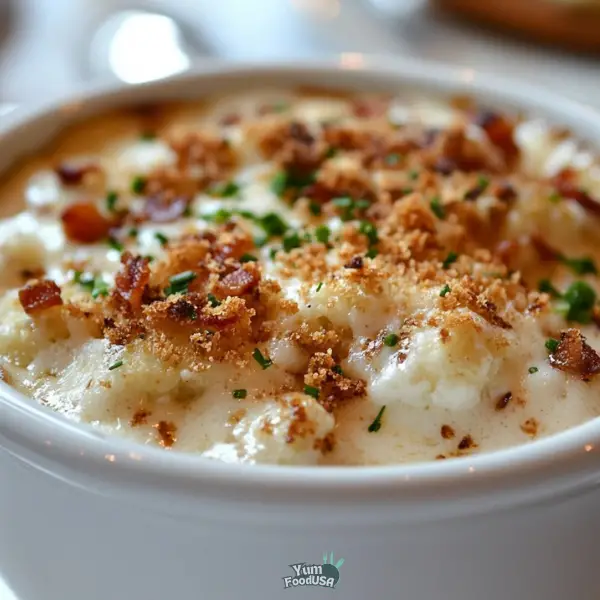 Loaded Riced Cauliflower