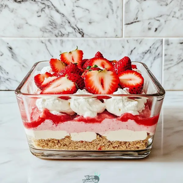Strawberry Delight Dessert Bars