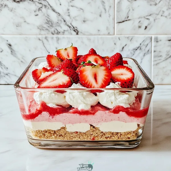 Strawberry Delight Dessert Bars