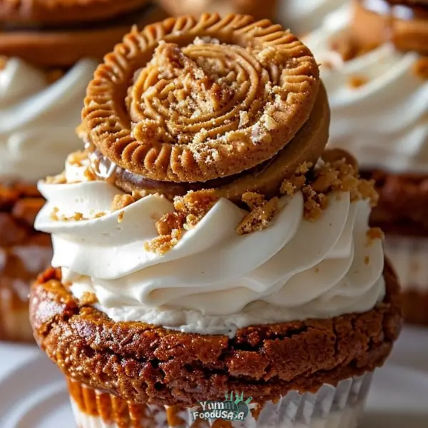 Mini Biscoff Cheesecakes No Bake)