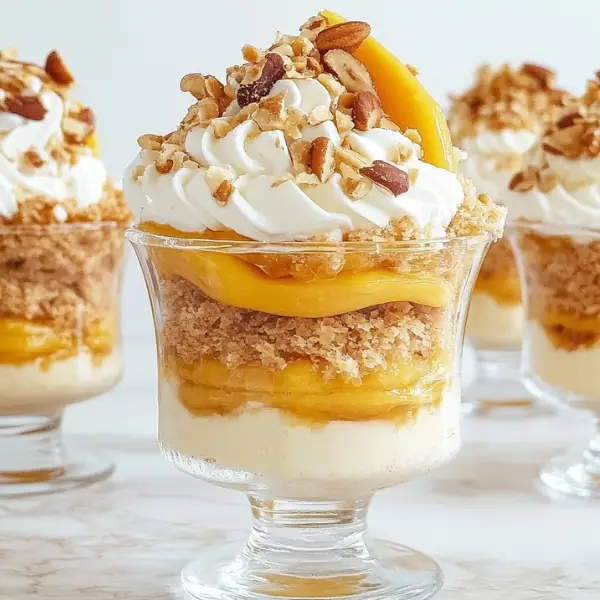 Konafa Mango Cups