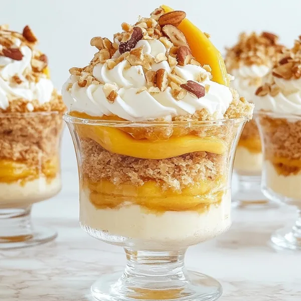 Konafa Mango Cups