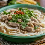 Homemade Lao Noodle Soup