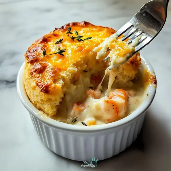 Cheddar Bay Biscuit Seafood Pot Pie