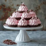Chocolate Dipped Strawberry Meringues