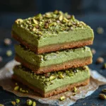Pistachio Pudding Sugar Cookie Bars