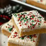 Easy Christmas Sugar Cookie Bars