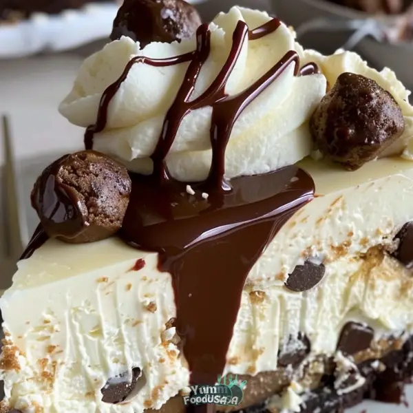 Cookie Dough Nutella Cheesecake