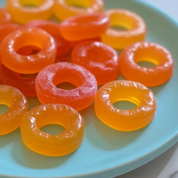 Homemade Peach Rings