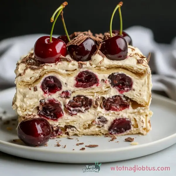 4-Ingredient Cherry Cake