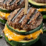 Zucchini Cheeseburger Sliders