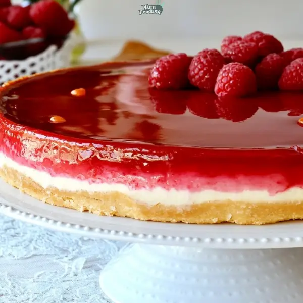 Raspberry Tart with Frangipane