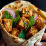 Spicy Paneer Frankie