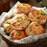 Vegan Jalapeño Cheddar Biscuits