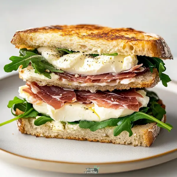 Mozzarella Prosciutto Sandwiches
