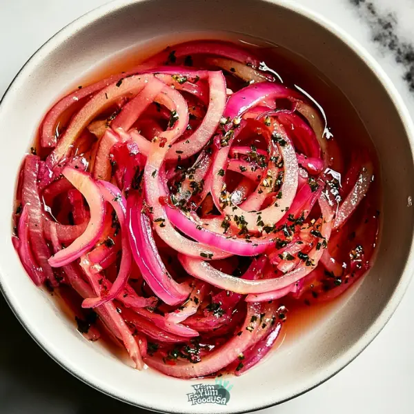 Quick Pickled Red Onions