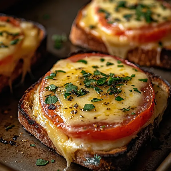 Caprese-Style Pizza Toast