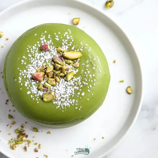 Pistachio Lava Cakes